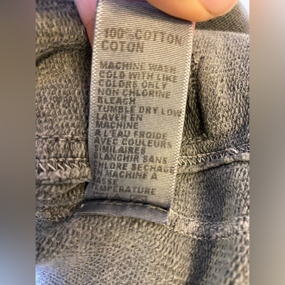 Standard James Perse Cardigan Women 1 Gray Open Front Jacket Shawl Collar - Picture 10 of 10